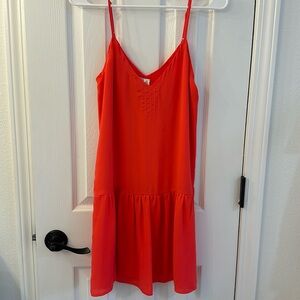 Bright Coral Dress